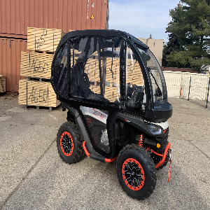 Segway AT6L ABS full cab with wiper, washer and PVC door kit.