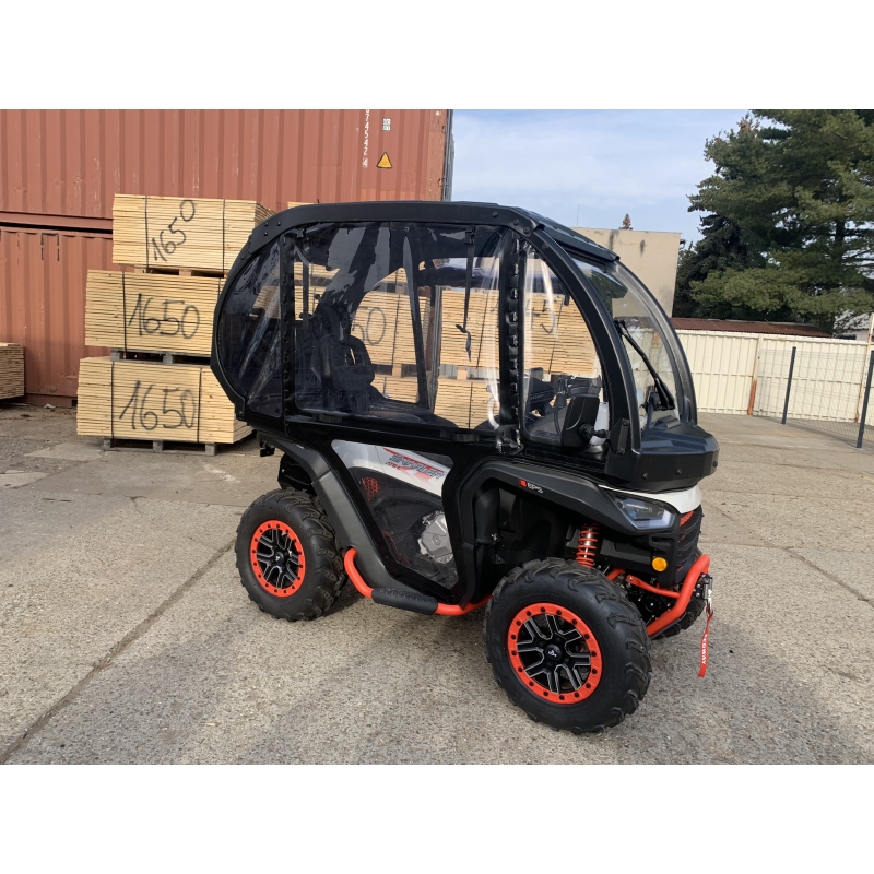 Segway AT6L ABS full cab with wiper, washer, without PVC door kit. Segway AT6L ABS full cab with wiper, washer, without PVC door kit.
