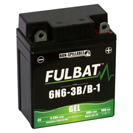 Fulbat 6V GEL Battery - 6Ah Capacity