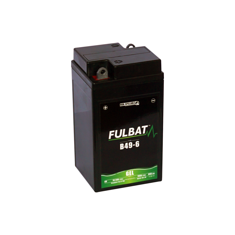 Fulbat B49-6 GEL Battery 6V 10Ah Fulbat B49-6 GEL Battery 6V 10Ah