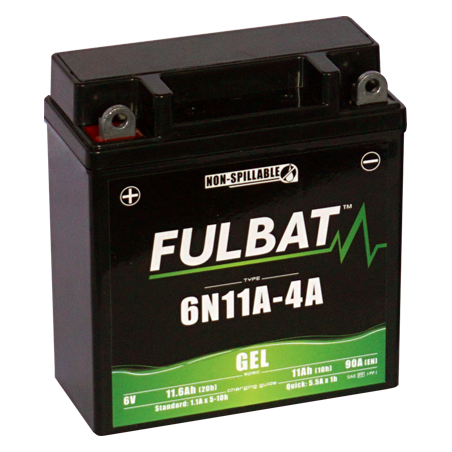 Fulbat 6N11A-4A GEL batterij
