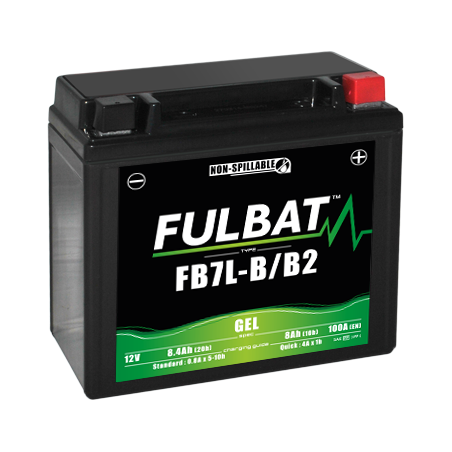Fulbat batterij FB7L-B/B2 GEL 12V 8Ah