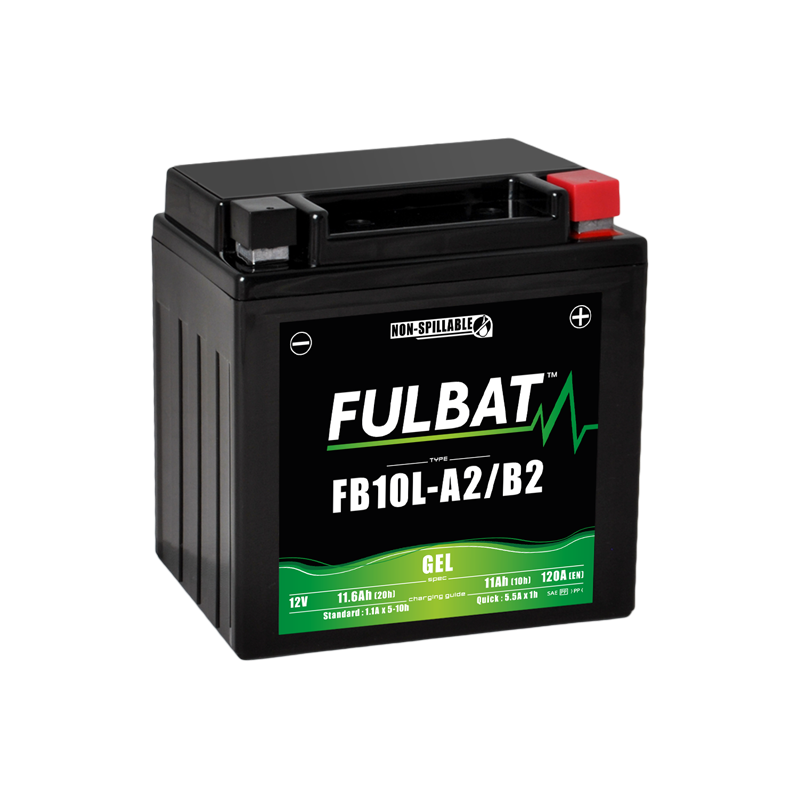 Fulbat Battery FB10L-A2/B2 GEL 12Volt 11Ah