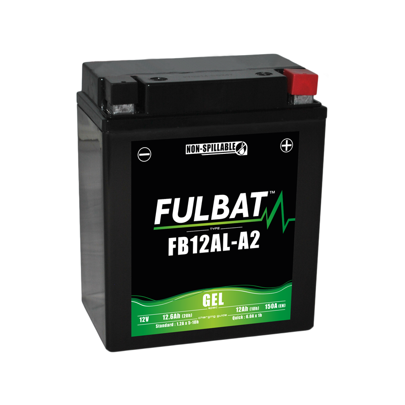 Fulbat FB12AL-A2 GEL 12Volt Battery Image Fulbat FB12AL-A2 GEL 12Volt Battery Image