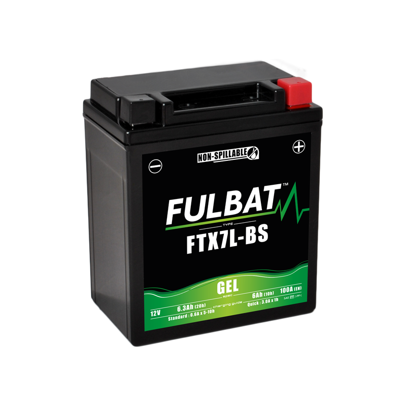 Fulbat FTX7L-BS Gel Accu - Krachtige 12V Energie Fulbat FTX7L-BS Gel Accu - Krachtige 12V Energie