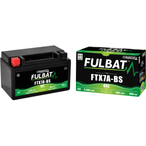 Fulbat FTX7A-BS Gelaccu voor Motorfietsen