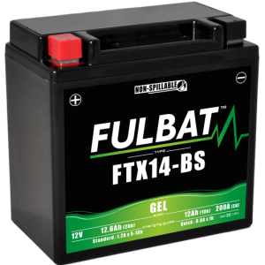 Fulbat FTX14-BS Gel Accu 12V 12Ah