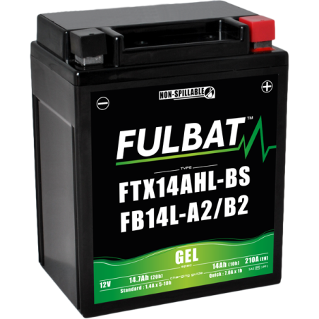 Fulbat GEL Battery 12V 14Ah 175Amp P/N:550927