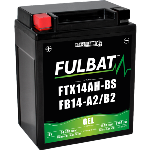 Fulbat FTX14AH-BS Gel Accu 12V 14Ah 210A