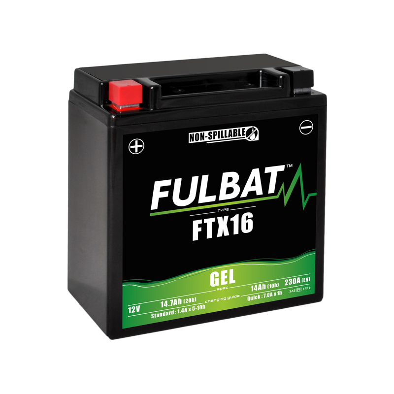 Fulbat FTX16 GEL Accu 12Volt Fulbat FTX16 GEL Accu 12Volt