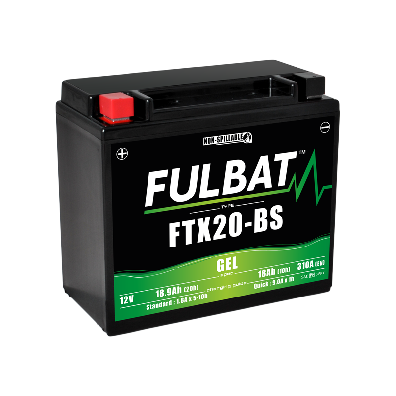 Fulbat FTX20-BS GEL Battery 12V 18Ah 270Amp Fulbat FTX20-BS GEL Battery 12V 18Ah 270Amp