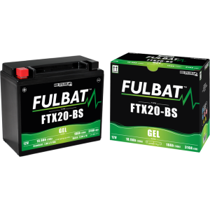 Fulbat FTX20-BS GEL Battery 12V 18Ah 270Amp