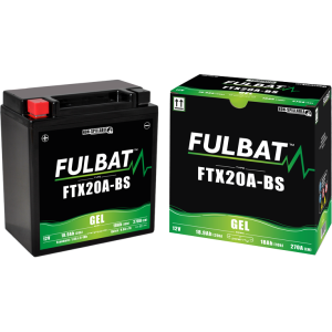 Fulbat FTX20A-BS GEL Battery 12V 18Ah