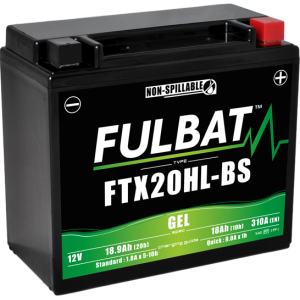 Fulbat FTX20HL-BS Gel Accu 12V 18Ah