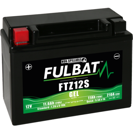 Fulbat FTZ12S GEL 12V Battery