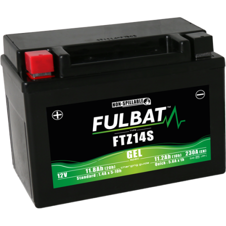 Fulbat FTZ14S GEL accu 12V, 11.2Ah