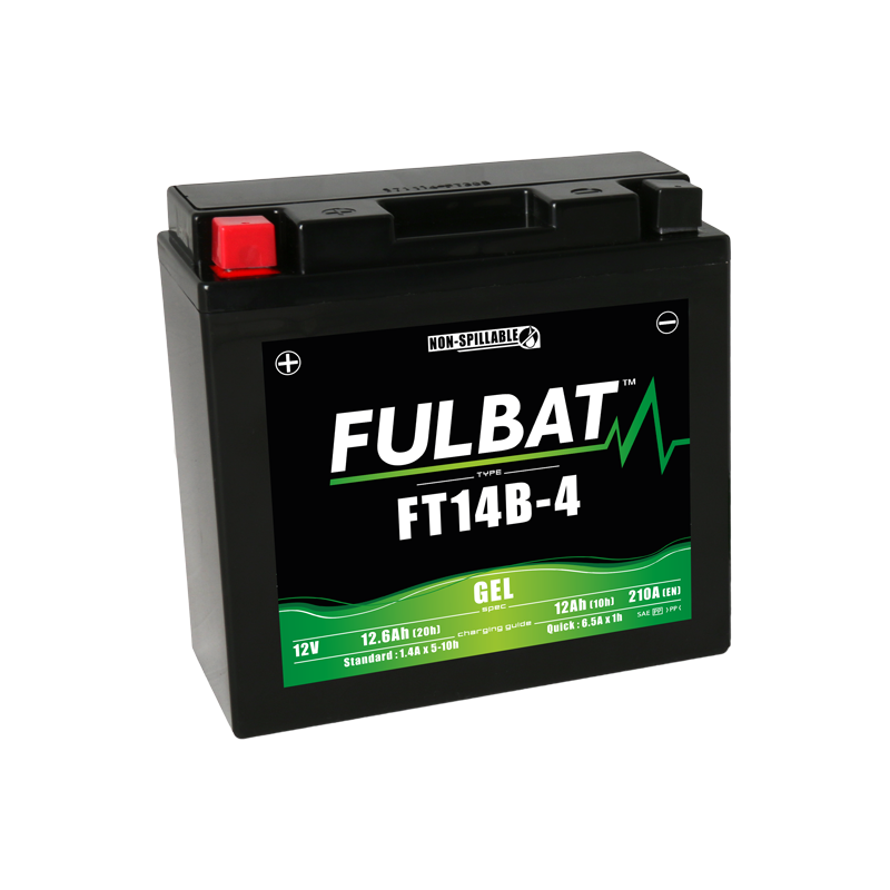 Fulbat FT14B-4 GEL 12V 12Ah Accu Fulbat FT14B-4 GEL 12V 12Ah Accu