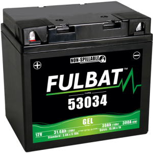 Fulbat 53034 GEL batterij, 12V, 30Ah