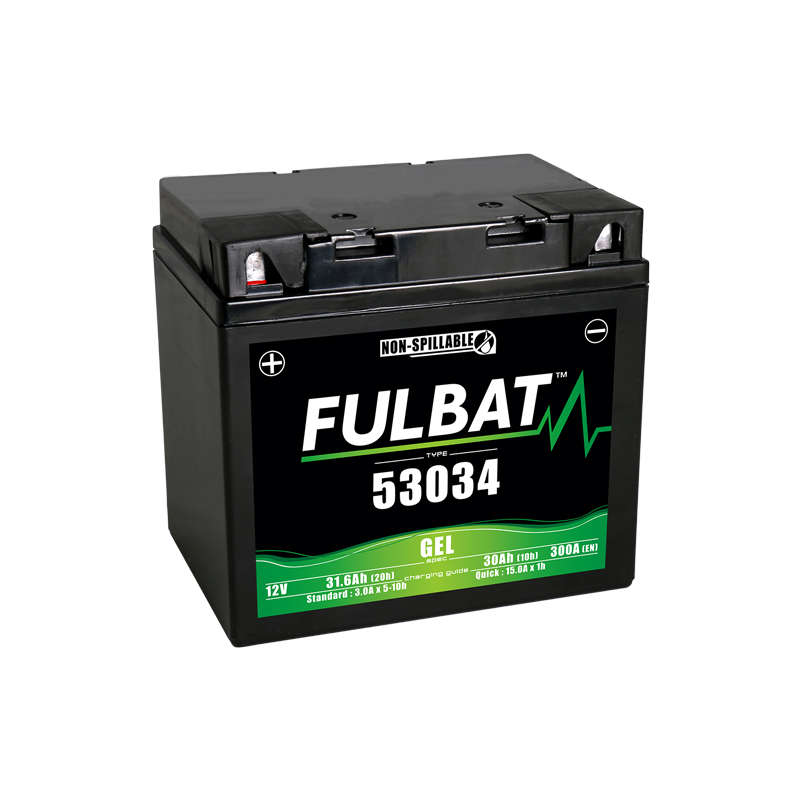Fulbat 53034 GEL batterij, 12V, 30Ah Fulbat 53034 GEL batterij, 12V, 30Ah
