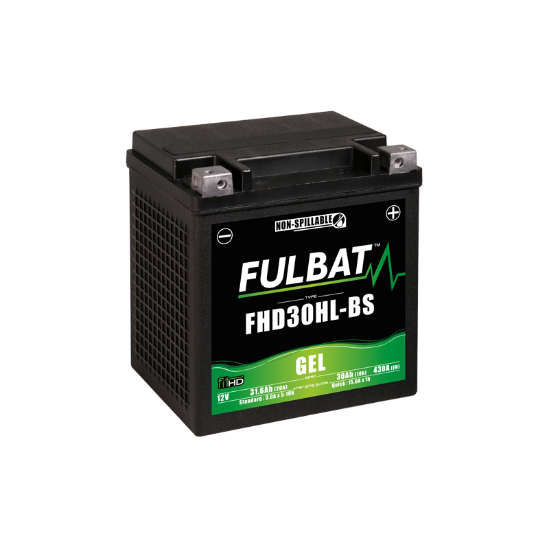 Segway battery FHD30HL-BS GEL 12Volt Capacity:32Ah/31,6Ah CCA:430Amp L:165 W:130 H:175 P/N:550882 Polarity: - / + Segway battery FHD30HL-BS GEL 12Volt Capacity:32Ah/31,6Ah CCA:430Amp L:165 W:130 H:175 P/N:550882 Polarity: - / +