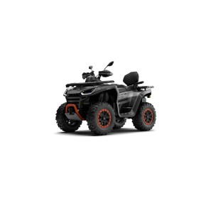 Segway Snarler AT10L-P le modèle premium dans la version étroite (Grey/Red)