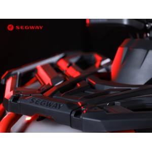 Segway Snarler AT10L-WP is het premium topmodel in de brede uitvoering T3b Grey/Red