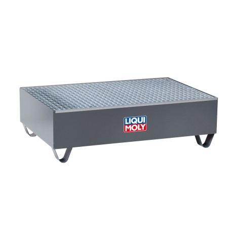 Heavy-duty Oil Collection Tray for 2 Drums