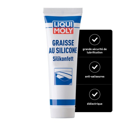 Liqui Moly Siliconenvet transparant – 100g universeel vet