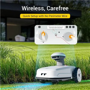 FJD FR4000 Robotmaaier – Draadloos maaien met industriële RTK-precisie en Vision AI