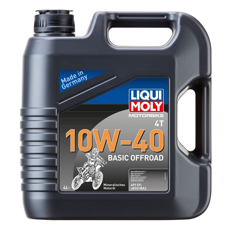 Liqui Moly Motorbike 4T 10W-40 Offroad Oil (4L) Liqui Moly Motorbike 4T 10W-40 Offroad Oil (4L)