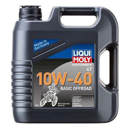 Liqui Moly Motorbike 4T 10W-40 Basic Offroad Oil (1L)