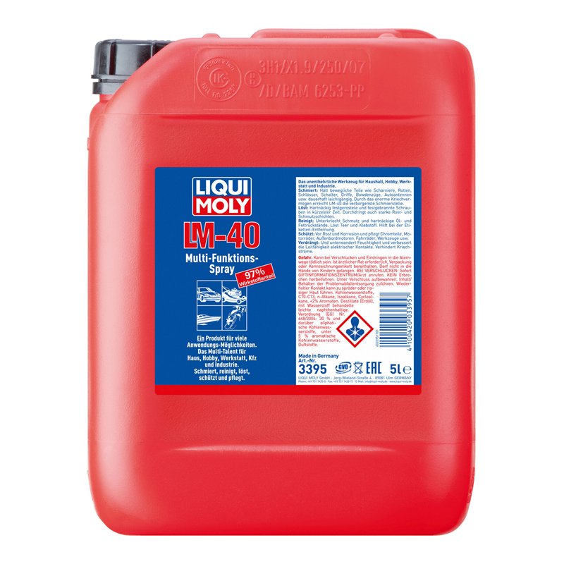 Liqui Moly LM 40 Multifunctionele Spray – 5 L Liqui Moly LM 40 Multifunctionele Spray – 5 L