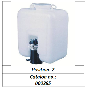 DFK Washer Tank 000885 by Segway Powersports