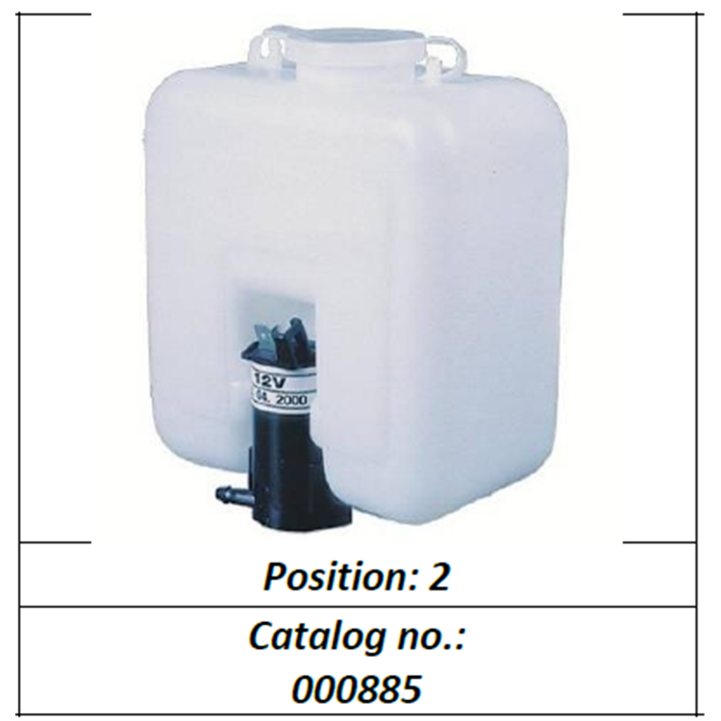 DFK Washer Tank 000885 by Segway Powersports DFK Washer Tank 000885 by Segway Powersports