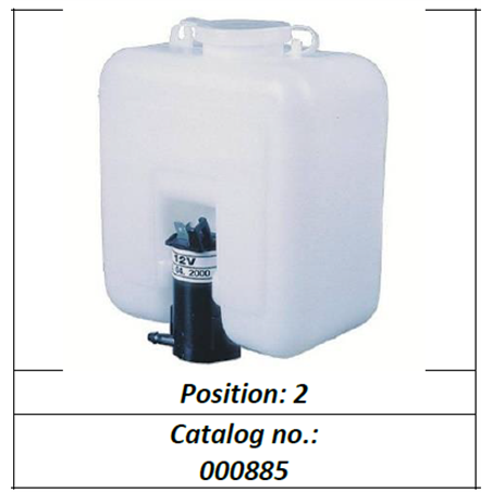 DFK Washer Tank 000885 by Segway Powersports