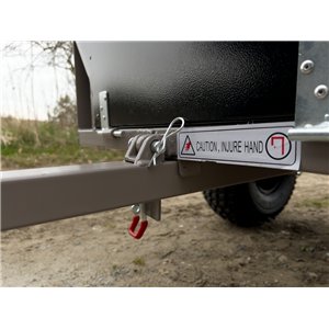 Shark WOOD 550 Single-axle tipping ATV/UTV trailer