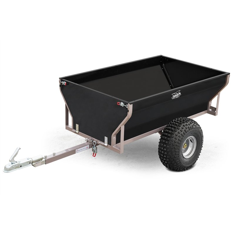 Shark WOOD 550 Single-axle tipping ATV/UTV trailer Shark WOOD 550 Single-axle tipping ATV/UTV trailer