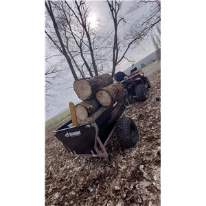Shark WOOD 550 Single-axle tipping ATV/UTV trailer
