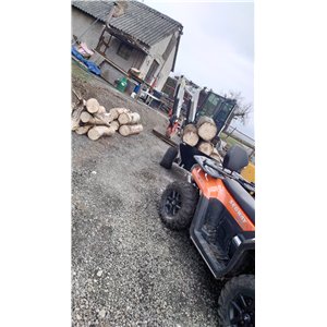Shark WOOD 550 Single-axle tipping ATV/UTV trailer