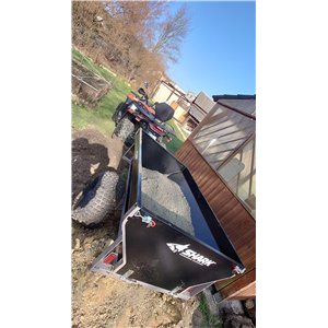 Shark WOOD 550 Single-axle tipping ATV/UTV trailer