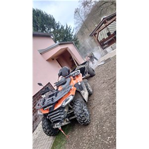 Shark WOOD 550 Single-axle tipping ATV/UTV trailer