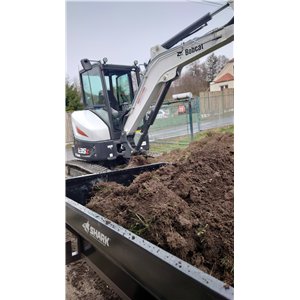 Shark WOOD 550 Remorque basculante pour ATV/UTV