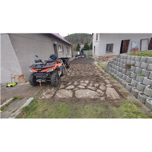 Shark WOOD 550 Single-axle tipping ATV/UTV trailer