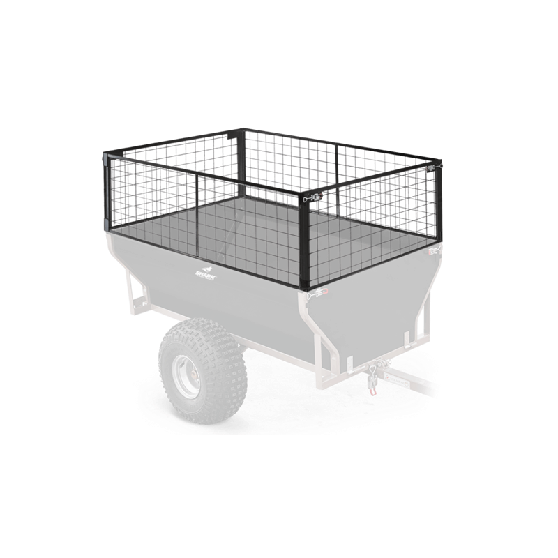 Shark WOOD 550 Trailer Cargo Box Side Extensions Shark WOOD 550 Trailer Cargo Box Side Extensions