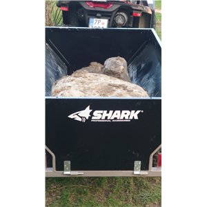 Shark WOOD 550 Single-axle Tipping ATV/UTV Trailer