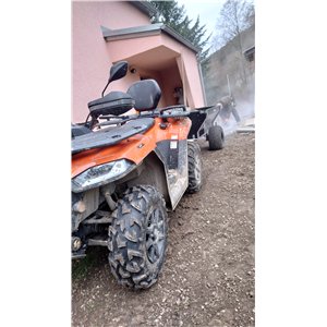Shark WOOD 550 Single-axle Tipping ATV/UTV Trailer