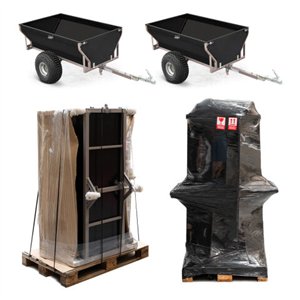 Shark WOOD 550 Single-axle Tipping ATV/UTV Trailer