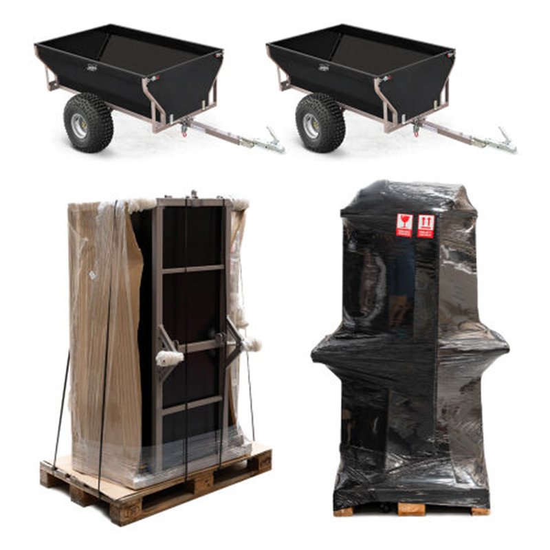 Shark WOOD 550 Single-axle Tipping ATV/UTV Trailer Shark WOOD 550 Single-axle Tipping ATV/UTV Trailer
