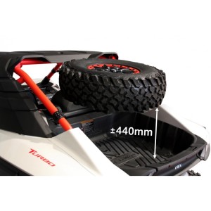 XRW Black Spare Tire Carrier for Segway SX20