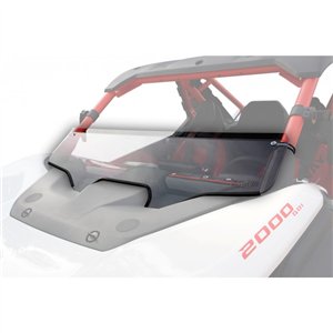 Low Windshield SX20T - Clear and Easy Install